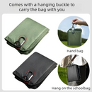 Portable Folding Outdoor Seat Cushion, Portable Insulated Seat Cushion for Camping, Picnics, and Hiking - Green