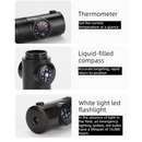 7-in-1 Outdoor Survival Whistle, 2-pack-Multifunctional Emergency Whistle, Portable Gear for Camping and Adventure