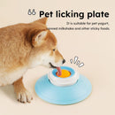 Pet Slow Feeder Bowl with Food Dispenser, Non-Slip, Universal Puzzle Feeder for Cats and Dogs - Yellow