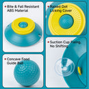 Slow Feeder Lick Bowl, Universal for Cats and Dogs, a Fun and Stimulating Feeding Tool - Green