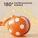 Smart Self-Rolling Pet Toy, Durable Chew Ball for Cats and Dogs to Keep Themselves Entertained - Orange