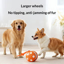 Smart Self-Rolling Pet Toy, Durable Chew Ball for Cats and Dogs to Keep Themselves Entertained - Blue