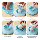 Slow Feeder Bowl for Pets, Non-Slip Puzzle Feeder for Cats and Dogs - Blue