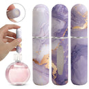 3-Pack - 5ml Portable Perfume Sample Bottles, Bottom-Fill Leak-Proof Travel Spray Bottles - Purple