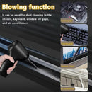 3-in-1 Cordless Handheld Vacuum Cleaner, Multifunction Car and Home Blower and Vacuum for Pet Hair, Window, and Keyboard Cleaning - Pink