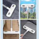 Extendable Window Screen Cleaning Brush , Wet Dry Use Screen Wiper for High-rise Window Carpet Sofa Pet Hair Cleaning