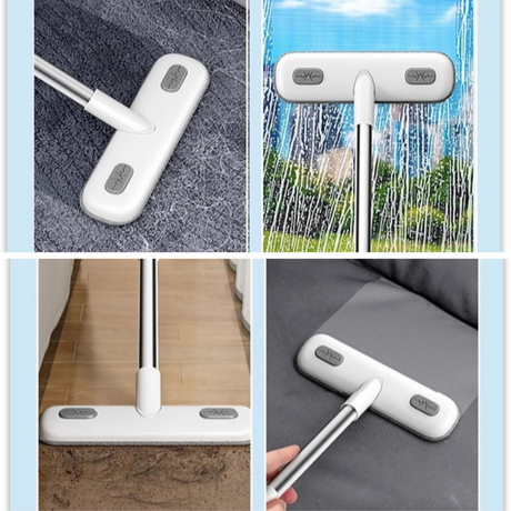 Extendable Window Screen Cleaning Brush , Wet Dry Use Screen Wiper for High-rise Window Carpet Sofa Pet Hair Cleaning