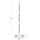 Extendable Window Screen Cleaning Brush , Wet Dry Use Screen Wiper for High-rise Window Carpet Sofa Pet Hair Cleaning