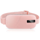 LED Display Period Heating Belt for Women, 5 Heat Settings & 4 Vibration Modes Wireless Menstrual Cramp Relief Waist Heating Pad - Pink