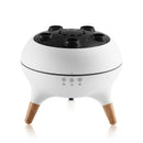 Jellyfish Smoke Ring Aroma Diffuser Humidifier, 7 Color Crack Night Light, Remote Control Timer Essential Oil Diffuser for Bedroom Desk