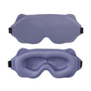 3D Contoured Sleep Mask, Breathable Fabric with Adjustable Strap, Light-Blocking Eye Mask for Sleeping, Napping, and Travel - Purple