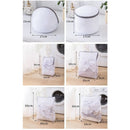 Handheld Mesh Laundry Bag Set, 6 Pcs Thick Polyester Washing Bags with Protective Zipper & Bra Protection Bags, for Clothes, Bedding, Lingerie