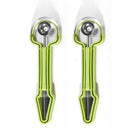 2-Piece 3-in-1 Stainless Steel Fruit Carving Scoop, Multi-Function Melon Seed Remover Kitchen Tool