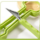 2-Piece 3-in-1 Stainless Steel Fruit Carving Scoop, Multi-Function Melon Seed Remover Kitchen Tool