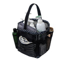 Multi-Pocket Mesh Shower Caddy Tote, Portable Waterproof Bottom Bath Organizer Bag for Travel Swimming Bathroom
