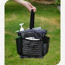 Multi-Pocket Mesh Shower Caddy Tote, Portable Waterproof Bottom Bath Organizer Bag for Travel Swimming Bathroom