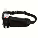 Oxford Running Fanny Pack with Water Bottle Holder, Multifunctional Crossbody Waist Bag for Hiking Cycling