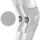 2-Pack - Bionic Exoskeleton Knee Booster Brace, Spring Support Knee Pad for Seniors: Climbing, Lifting, and Sports—Joint Relief (Gray)