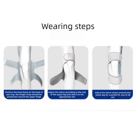 2-Pack - Bionic Exoskeleton Knee Booster Brace, Spring Support Knee Pad for Seniors: Climbing, Lifting, and Sports—Joint Relief (Gray)