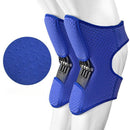2-Pack - Bionic Exoskeleton Knee Booster Brace, Spring Support Knee Pad for Seniors: Climbing, Lifting, and Sports—Joint Relief (Blue)