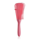 Adjustable 8-Claw Detangler Hair Brush, Hollow Curved Vent Brush for Wet and Dry Hair Styling and Massage—Pink