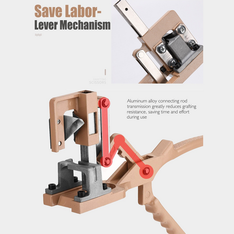 V-Cut Grafting Tool, Labor Saving Fruit Tree Grafting Cutter