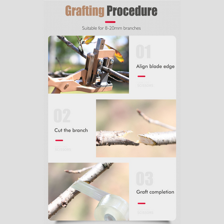 V-Cut Grafting Tool, Labor Saving Fruit Tree Grafting Cutter