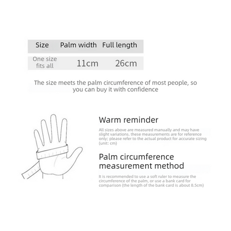Winter Fleece-Lined Touchscreen Gloves, Windproof, Water-Resistant, Anti-Slip Thermal Gloves for Cycling and Driving, Unisex, One Pair—Gray (One Size Fits All)