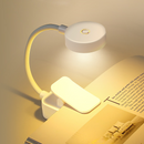 USB Rechargeable 3 Color Temperature Mini Clip Book Light, Portable LED Eye-Care Reading Lamp for Dorm & Bedside