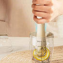Ice Muddler, Fruit Crushing Muddler for Homemade Milk Tea & Lemon Drinks—Green