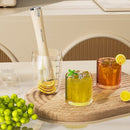 Ice Muddler, Fruit Crushing Muddler for Homemade Milk Tea & Lemon Drinks—Yellow