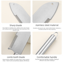 Stainless Steel Multi Scallion Slicer, Kitchen Scallion Shredding Cutter Vegetable Cutting Tool