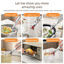 Stainless Steel Anti-scald Dish Clip, Multi-functional Heat Resistant Bowl Plate Gripper For Oven & Steaming