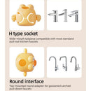 Cartoon Faucet Extender for Kids with Anti-Splash Water Guide—Yellow