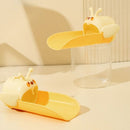 Cute Bee Faucet Extender for Kids: Hand Washing Anti-Splash Water Guide—Yellow