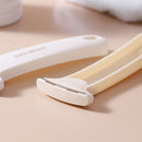 2-Piece Home Foot Pedicure Set, Dead Skin and Callus Shaver, Heel File and Remover—Beige