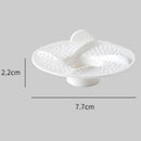 3-Piece Floor Drain Strainer, Bathroom Hair Catcher, Sewer Anti-Clog Drain Cover—Gray