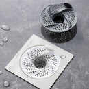 3-Piece Floor Drain Strainer, Bathroom Hair Catcher, Sewer Anti-Clog Drain Cover—White