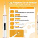 Ultrasonic Dog & Cat Dental Cleaner Kit – Electric Toothbrush for Tartar & Plaque Removal-black
