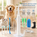 Ultrasonic Dog & Cat Dental Cleaner Kit – Electric Toothbrush for Tartar & Plaque Removal-black