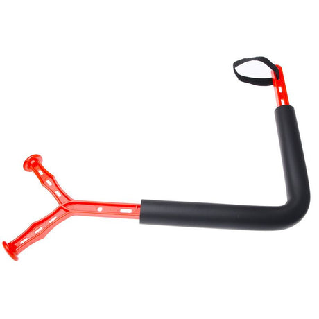 Golf Swing Trainer Posture Correction Training Aid, Y Base Golf Swing Practice Tool for Swing Plane Gesture Training, Beginner Golf Practice Equipment-red