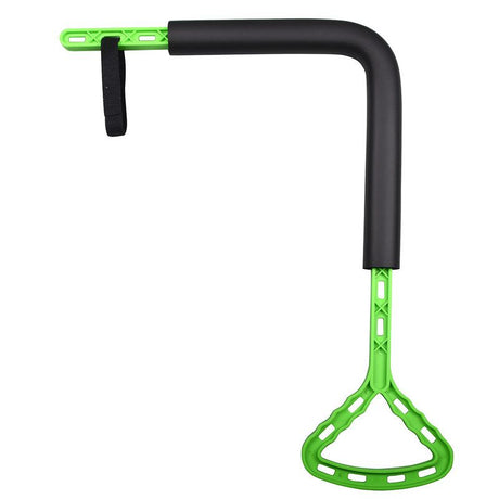 Triangular Base Golf Swing Posture Trainer Aid, Adjustable Golf Swing Plane Correction Practice Tool, Indoor Outdoor Golfer Gesture Training Equipment-green