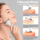 Multi-Function 7-Color Light Constant-Temperature EMS Neck Massager - Neck Lifting and Firming Massager - Facial Infusion Beauty Device - IPX6 Waterproof Electric Neck Massager - 5-in-1 Device Combining Skin Warming, EMS, Infusion, Massage, and Color Ligh
