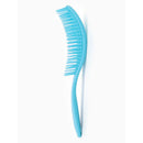 1PC Elliptical Hollow Detangling Brush – Anti-Pull, Hair-Friendly, Wide-Tooth Comb – Fluffing Tool for Long Hair & Curly Hair – Portable Comb with Hanging Hole