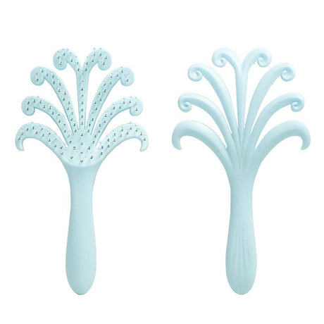 1PC Octopus Scalp Massage Brush – Multi-Functional Detangling Brush – Wet & Dry Use, Tangle-Free – Home Hair Care Brush for Women with Long or Curly Hair,blue.