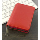 Men's Card Holder, Business Card Holder, Card Sleeve, Credit Card Holder，Red