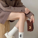 Socks - 5 Pairs of Women's Socks - Women's Athletic Socks - Soft - Breathable - Casual Socks - Fashionable Instagram-Style - All-Season - One-Size-Fits-All Women's Socks - Simple Letter Print - Women's Ankle Socks