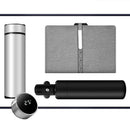 Luxury Corporate Gift Set Temperature Display Bottle Auto Umbrella Notebook, Premium Business Office Gift Hamper, All Weather Practical Employee Client Present-gray