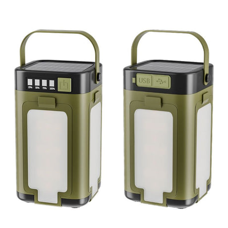 IPX4 Waterproof Camping Lantern Rechargeable Portable Outdoor LED Light with Power Indicator