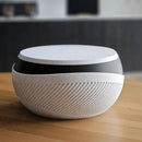 2-Tier Snack Bowl with Shell Disposal Compartment – Must-Have for Living Room
